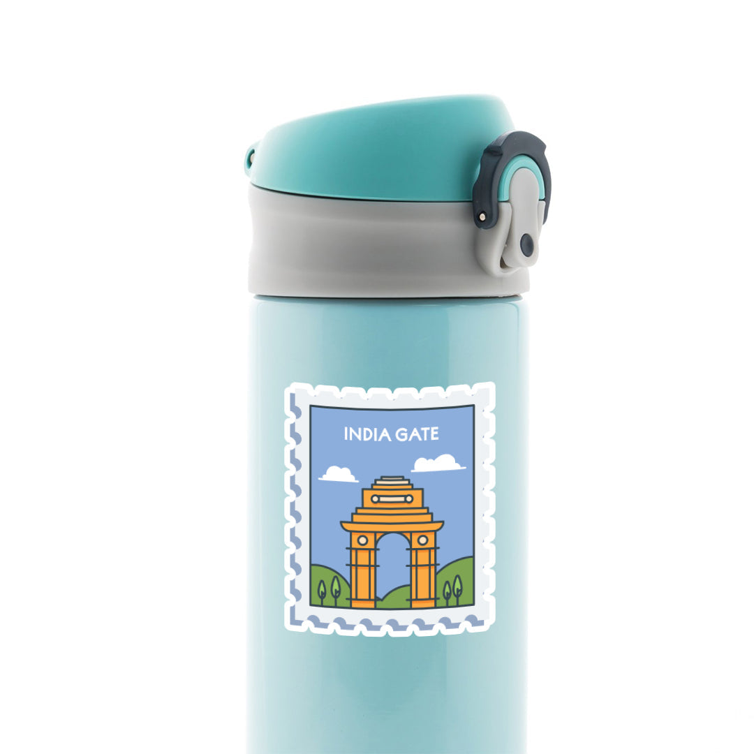 India Gate Post Stamp Travels Stickers
