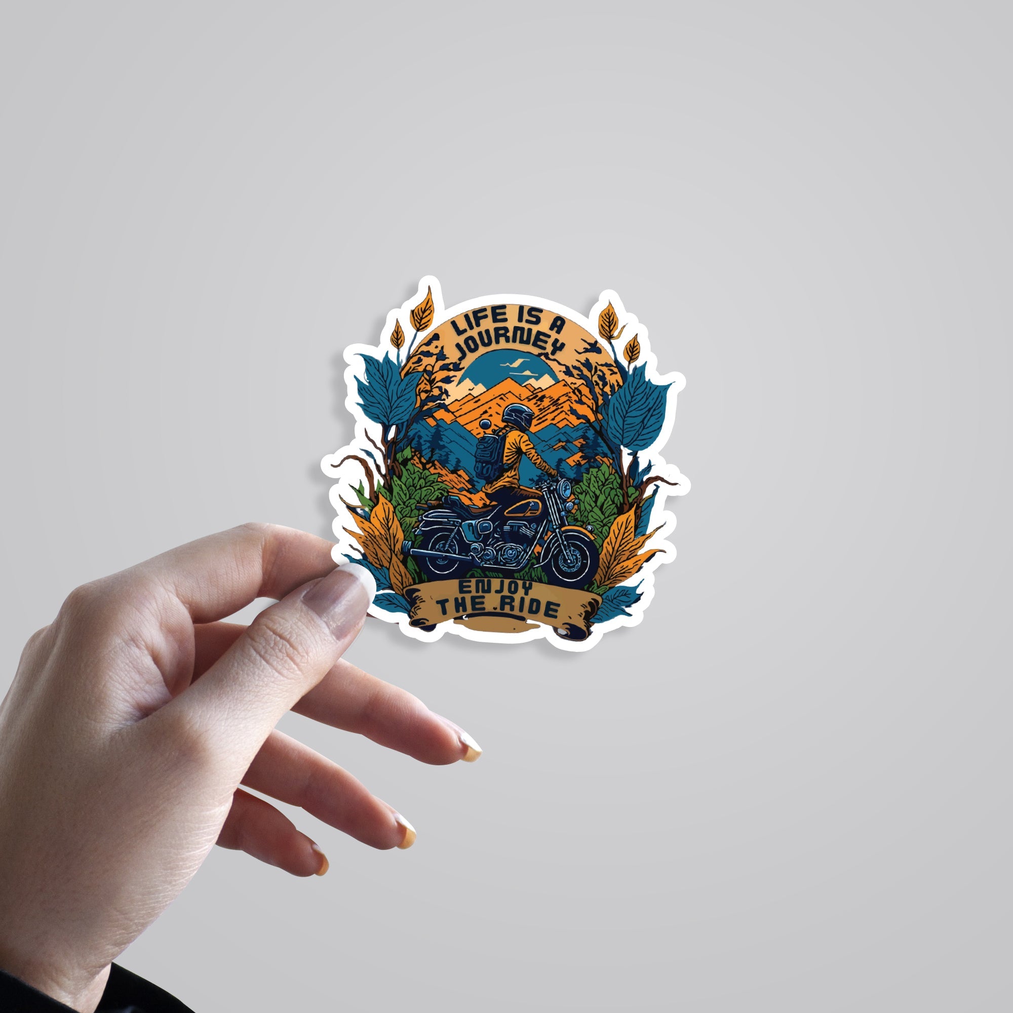 Life is a Journey Travels Stickers