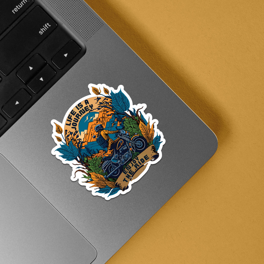 Life is a Journey Travels Stickers