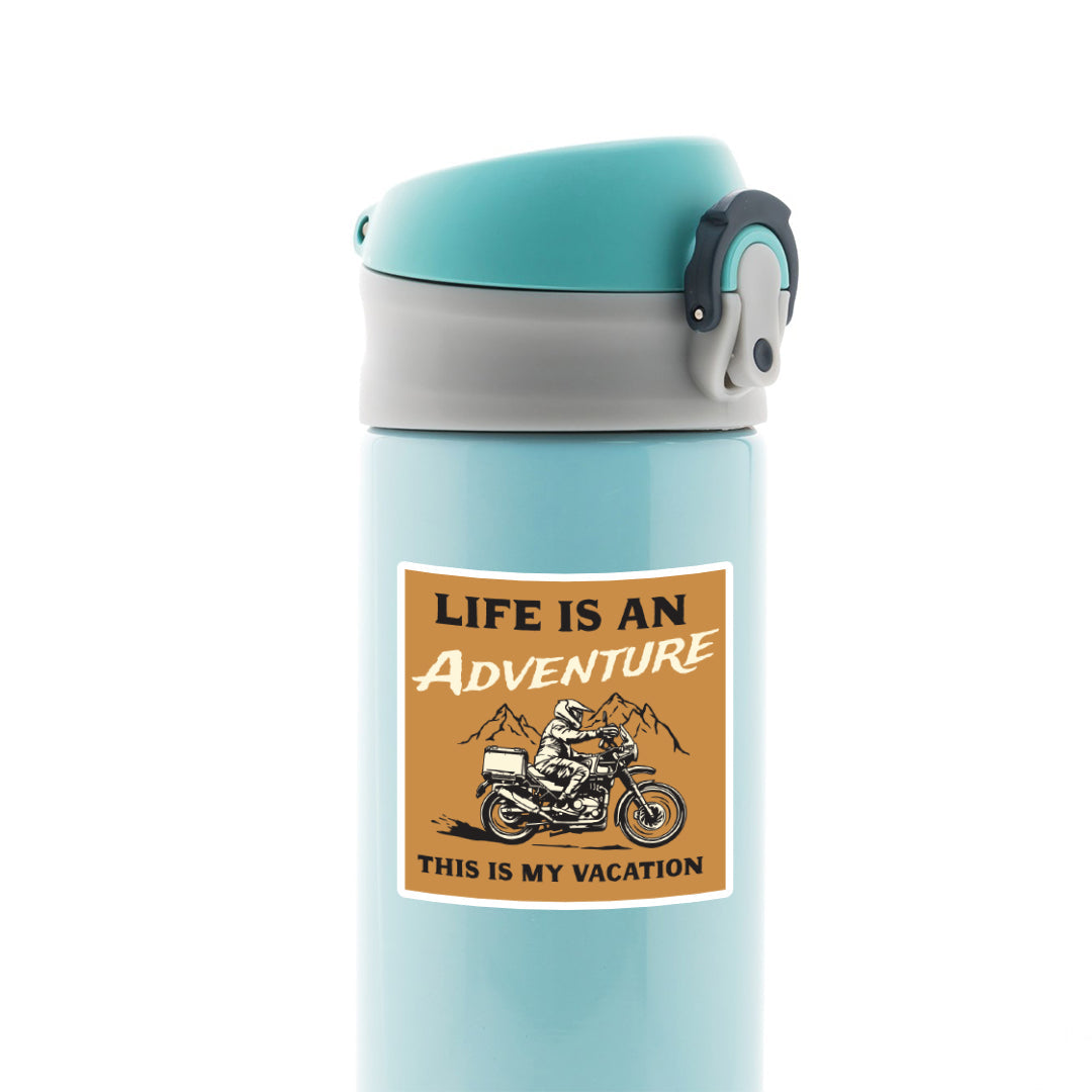 Life is an Adventure This is my Vacation Travels Stickers