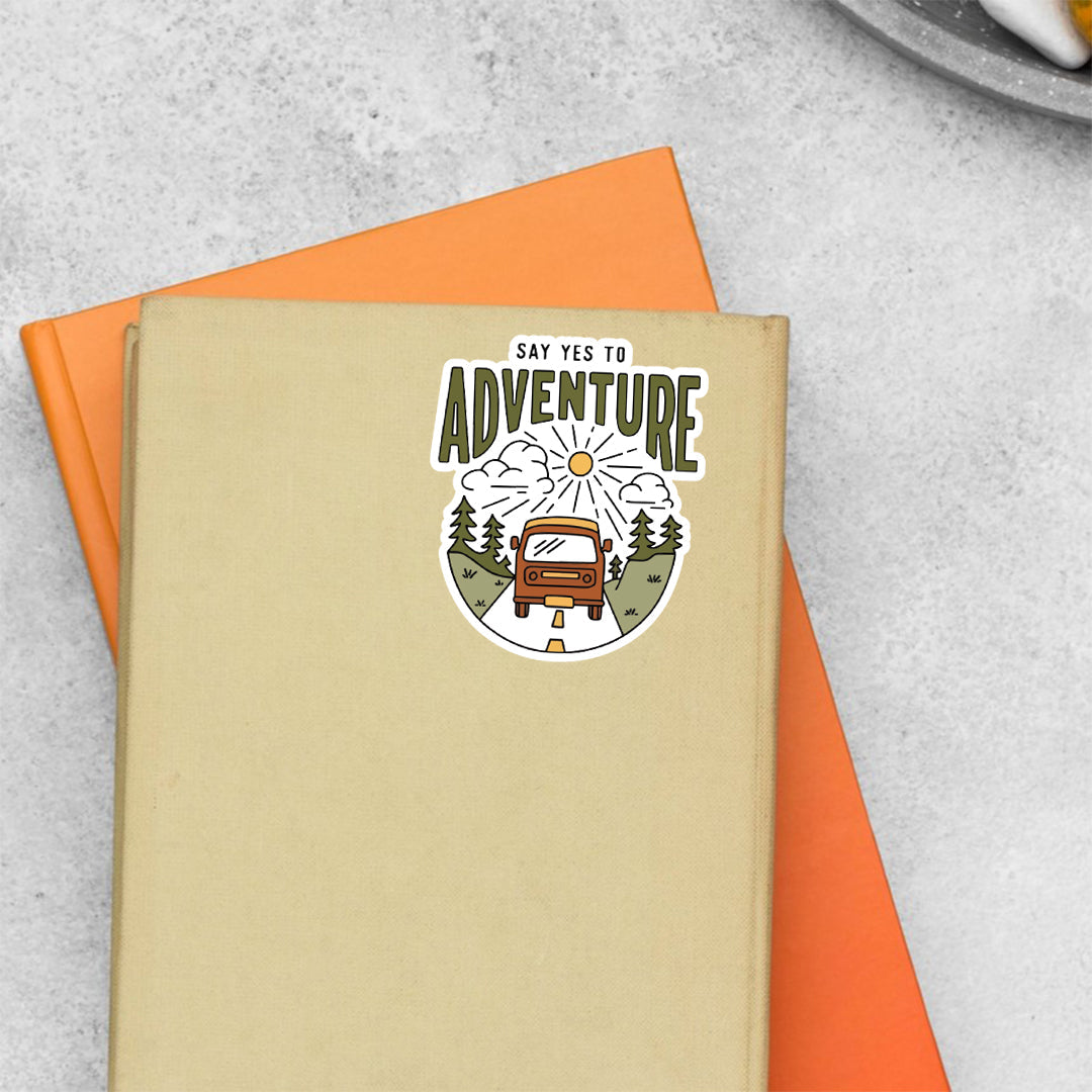 Say Yes to Adventure Travels Stickers