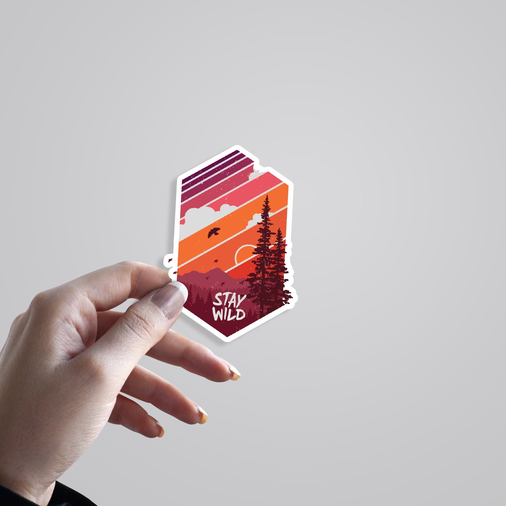 Stay Wild Travels Stickers