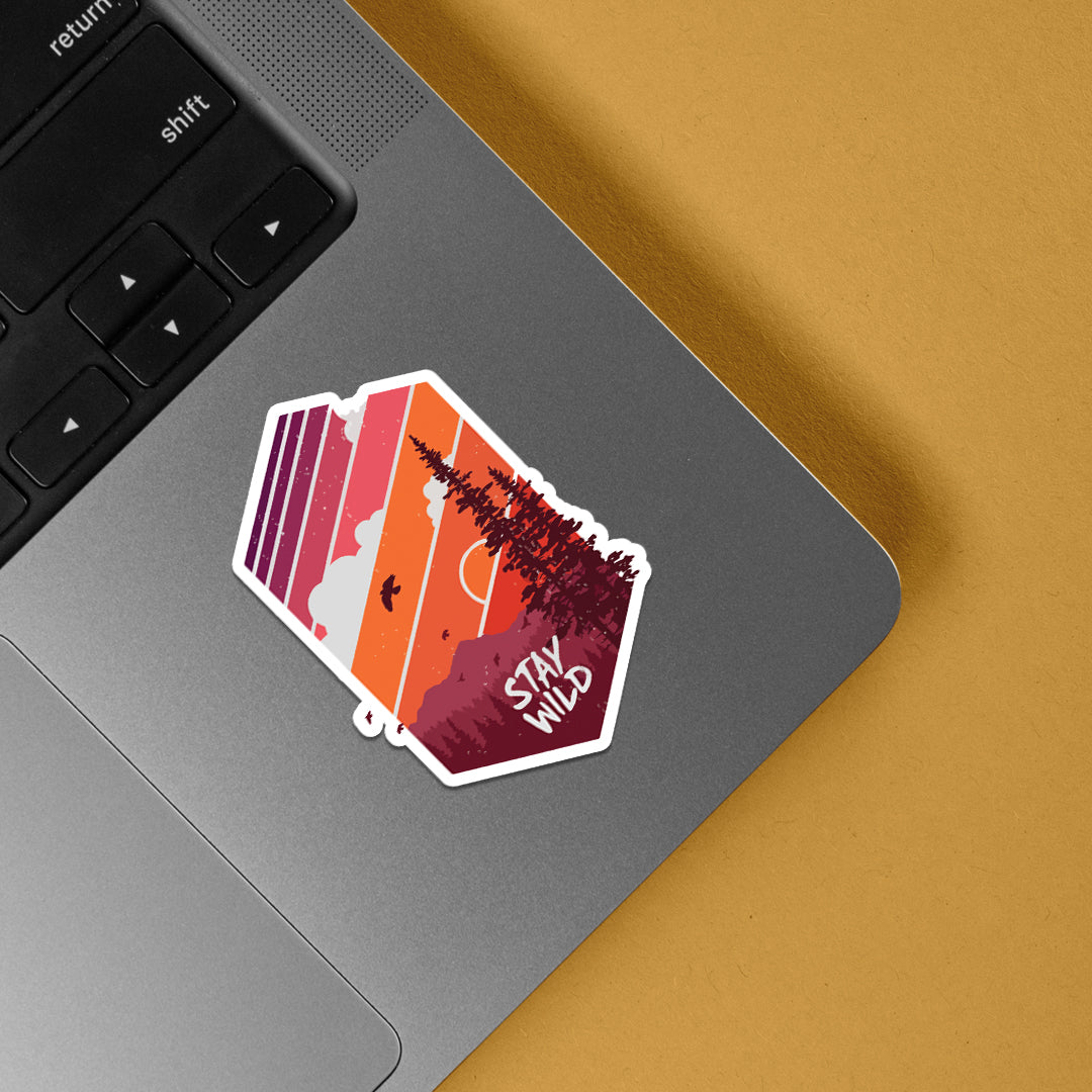 Stay Wild Travels Stickers