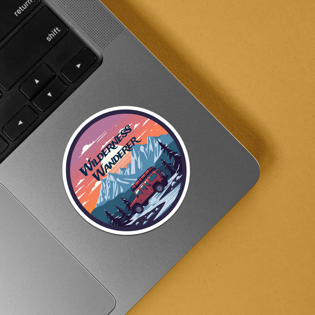 Wilderness Wanderer Travels Stickers