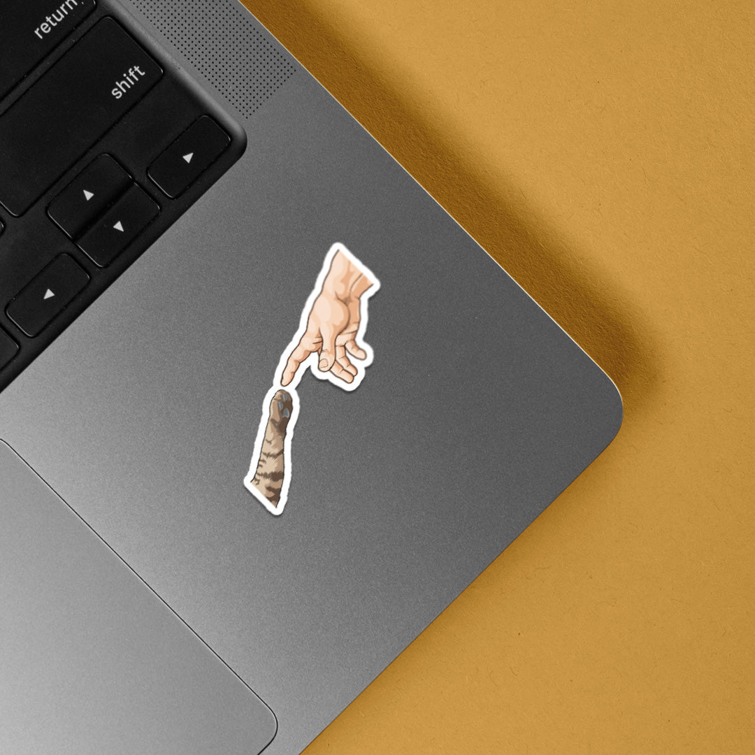 Cat & Human Witty Stickers