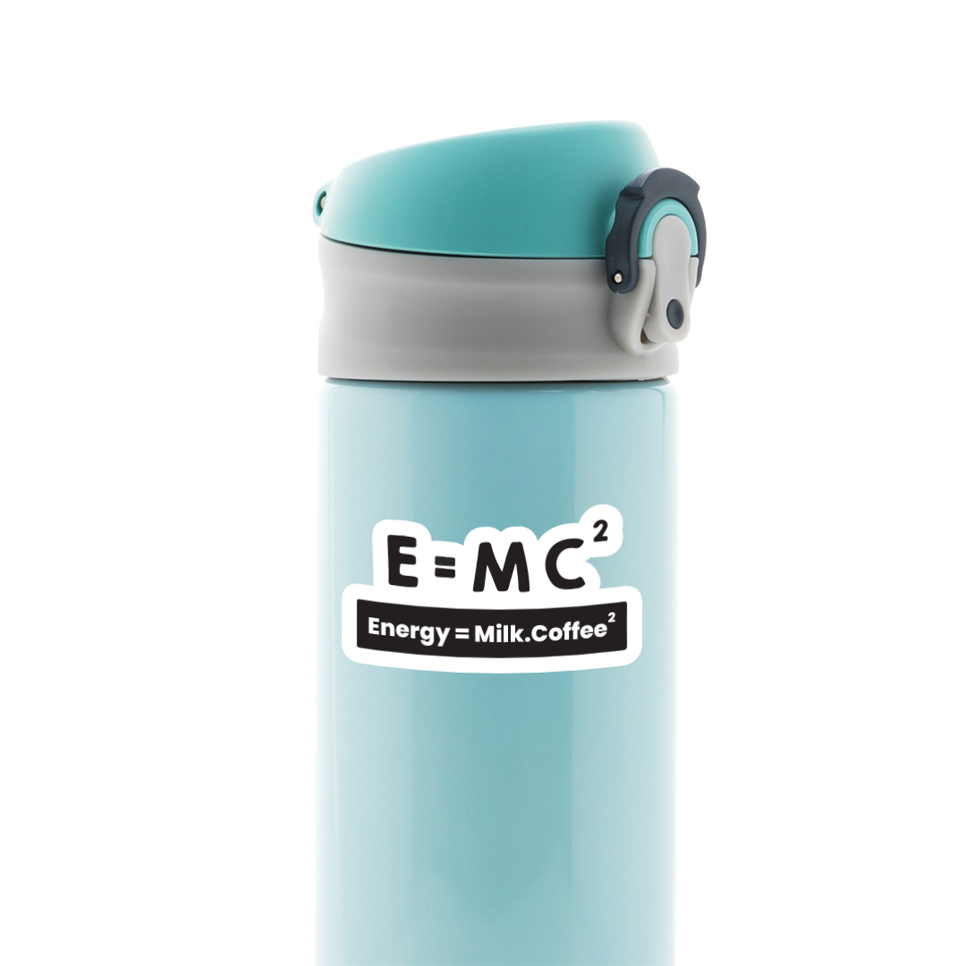 E = MC2 Witty Stickers