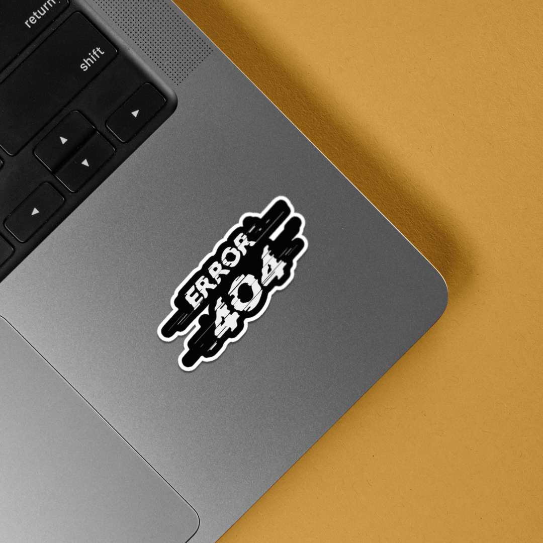 Error 404 Witty Stickers
