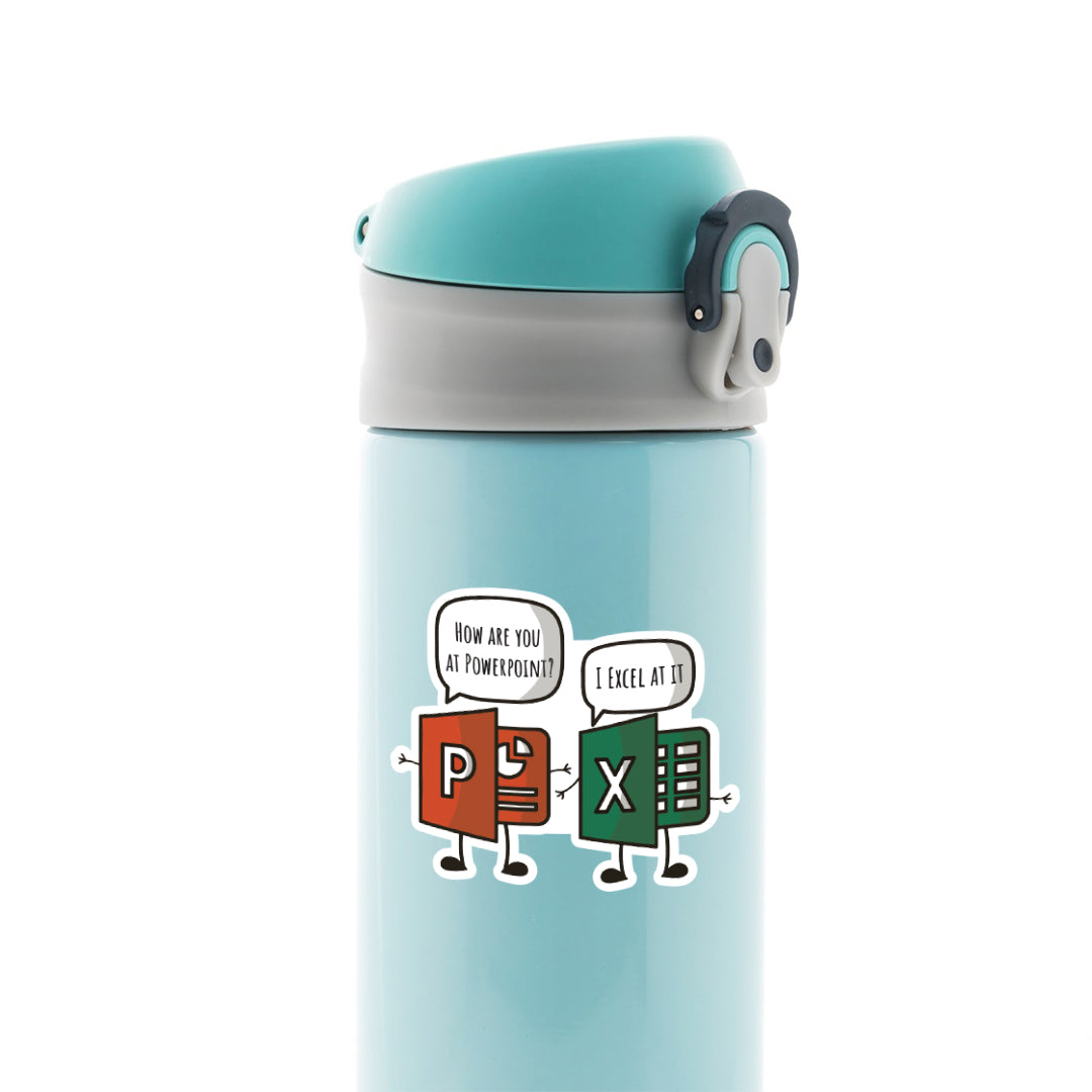 How Are You At PowerPoint Witty Stickers