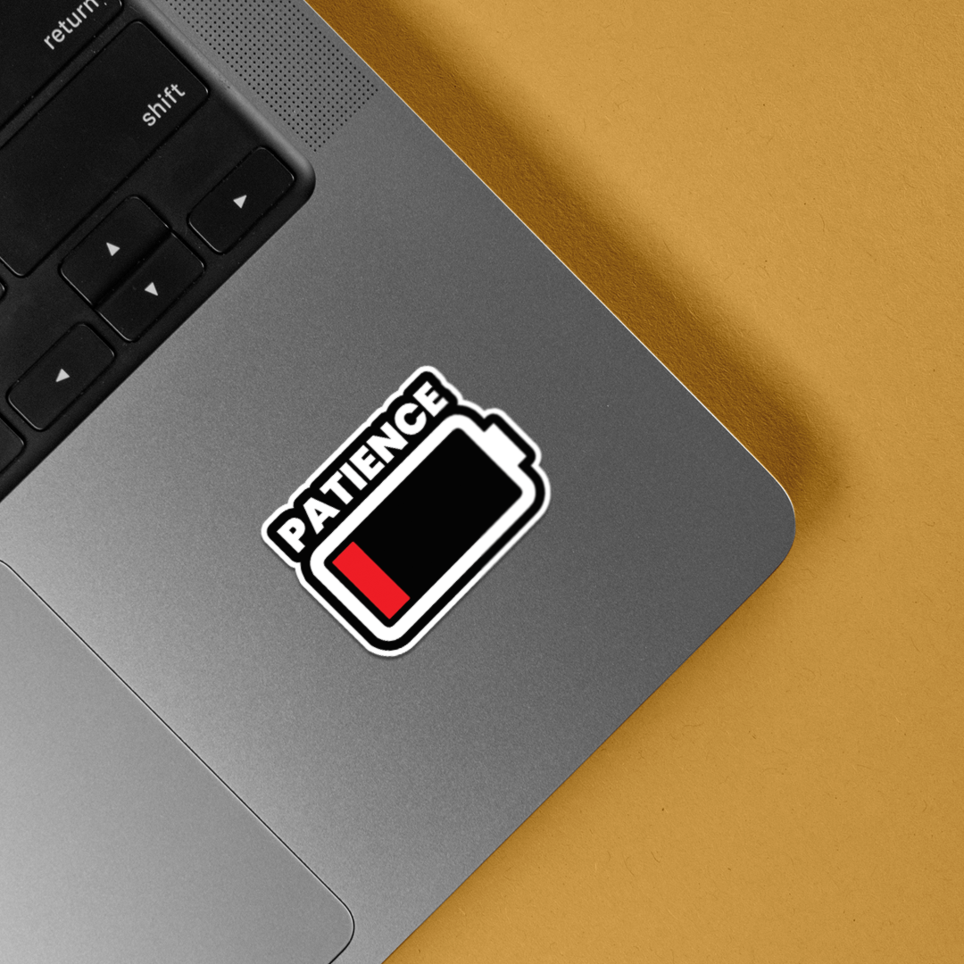 Patience Witty Stickers
