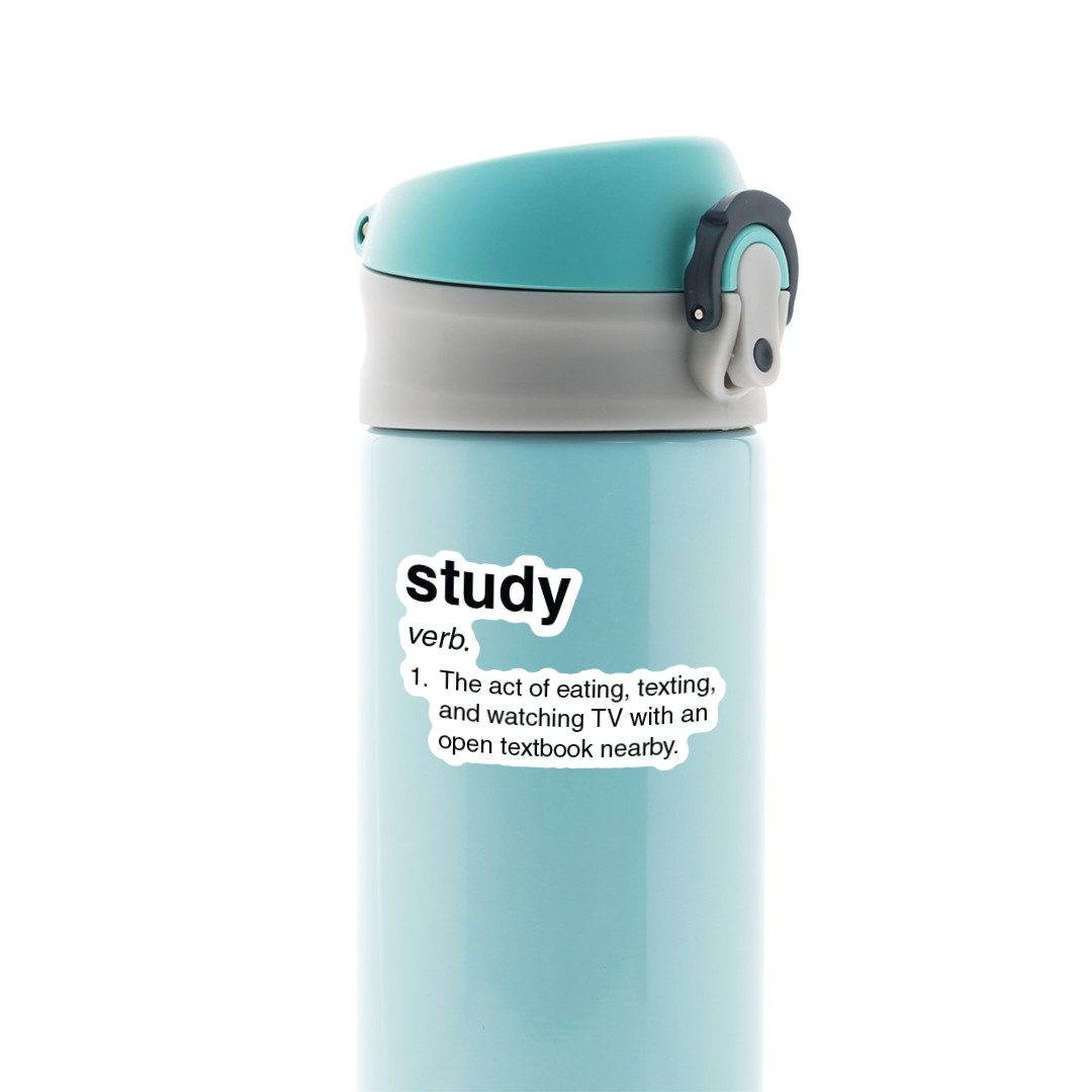 Study: The Act of Eating, Texting Witty Stickers
