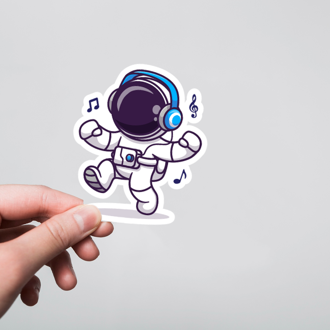 Fomo Store Stickers Casual Dancing Astronaut