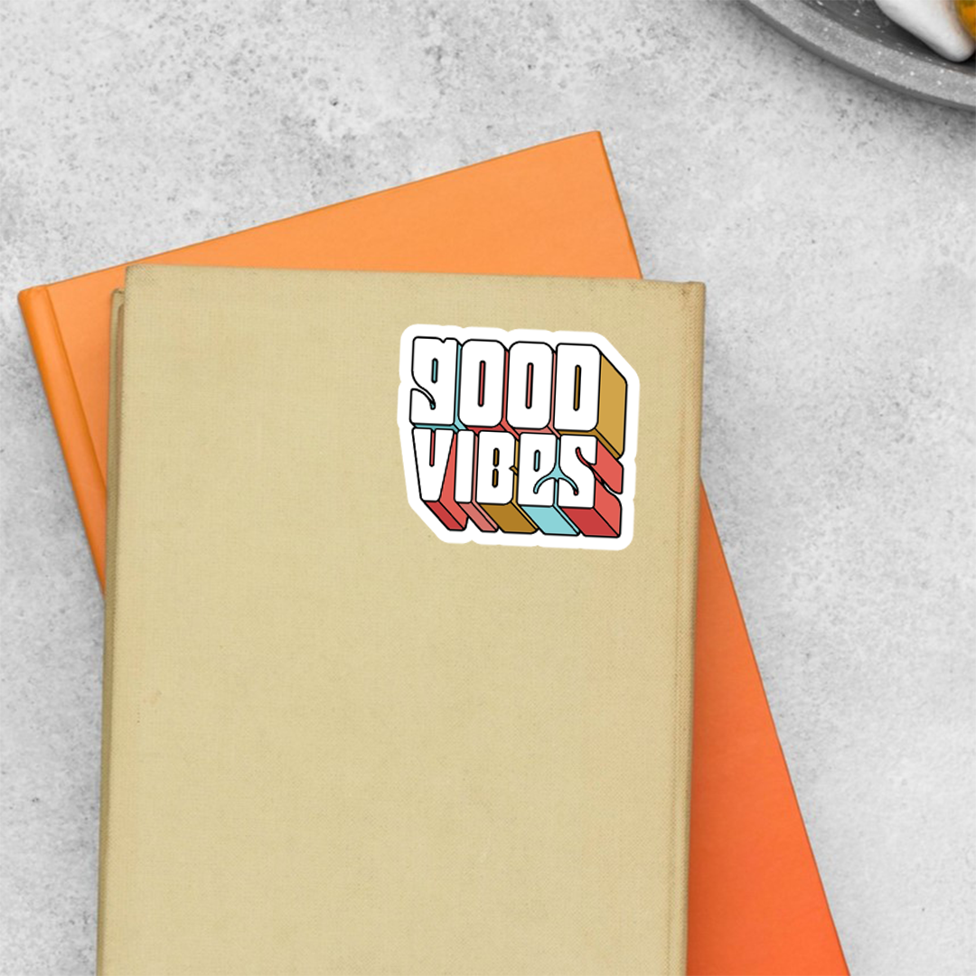 Good Vibes Casual Stickers