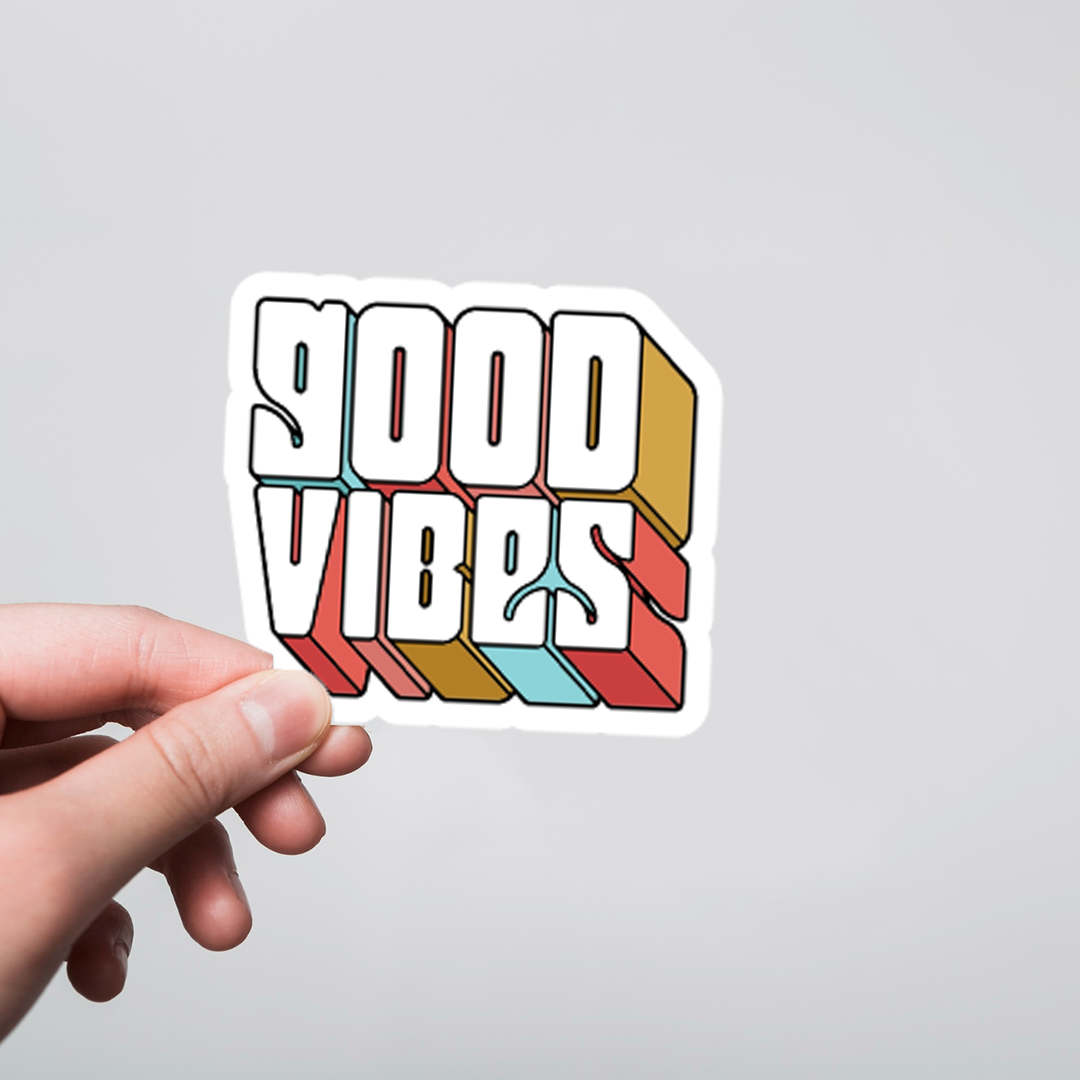 Fomo Store Stickers Casual Good Vibes