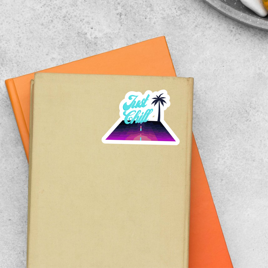 Hot Chill Casual Stickers