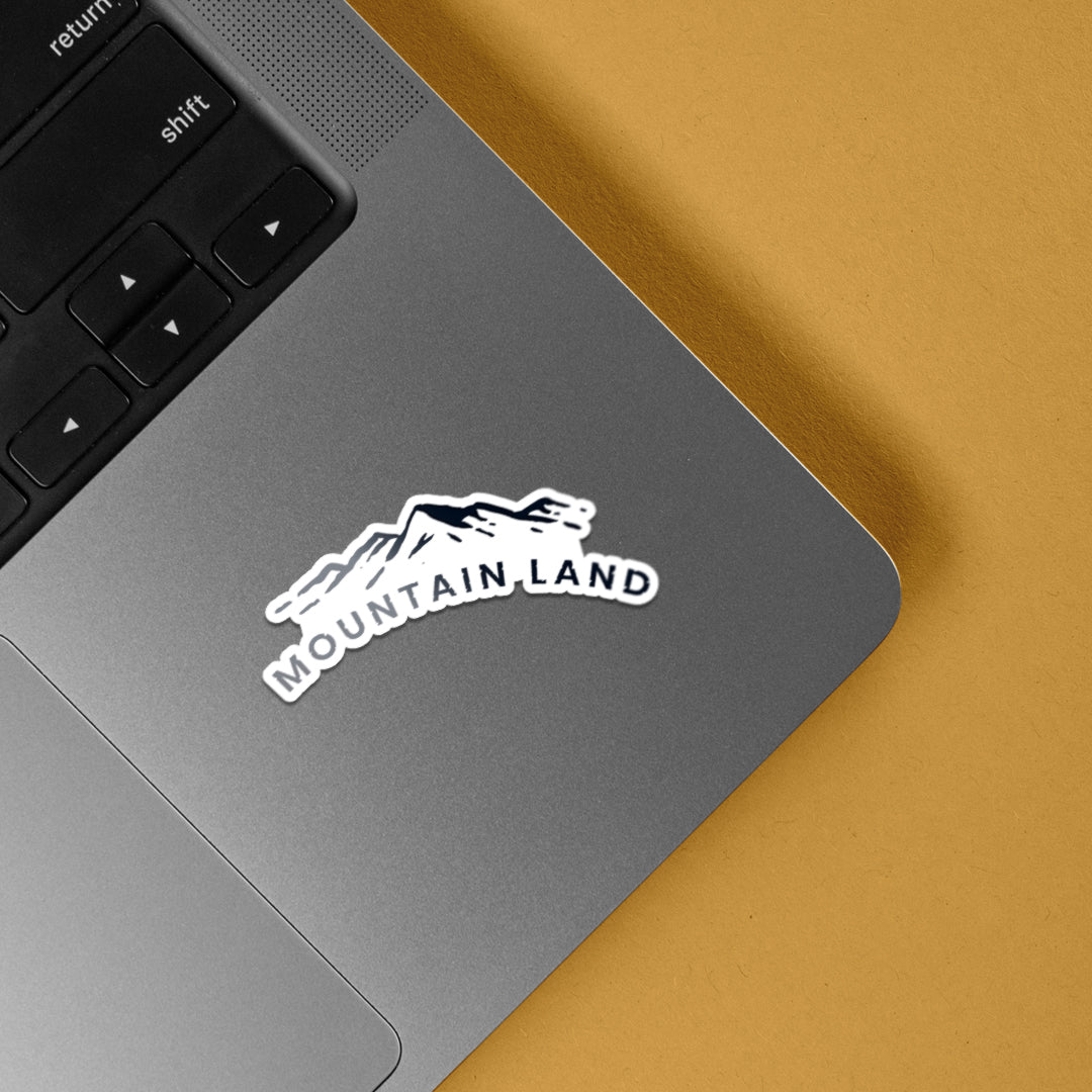 Mountain Land Casual Stickers