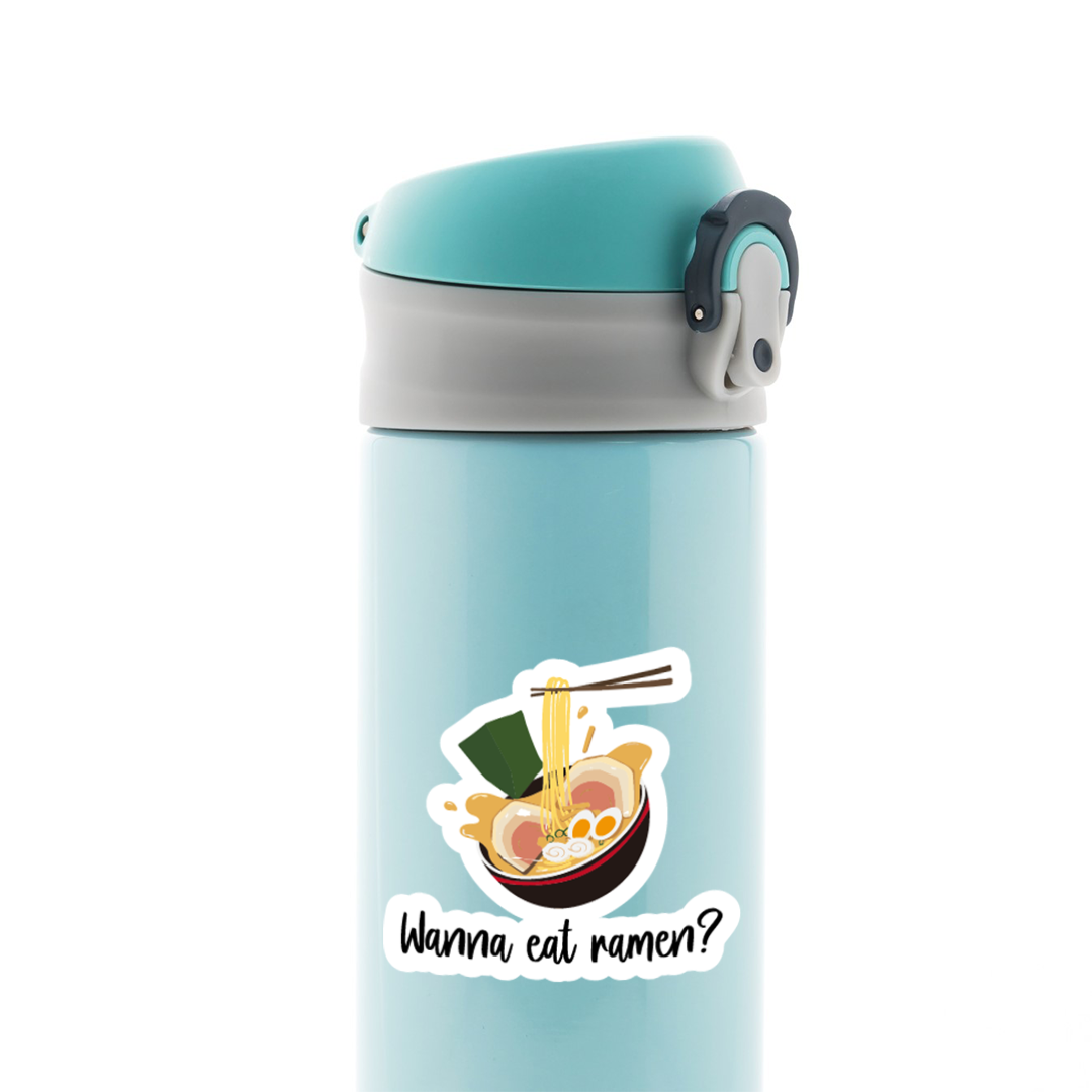 Wanna Eat Ramen Casual Stickers