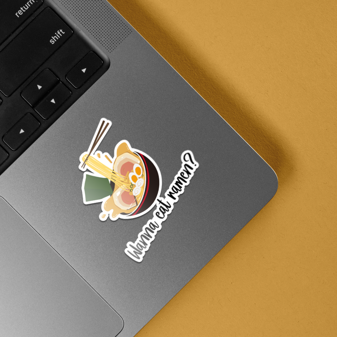 Wanna Eat Ramen Casual Stickers
