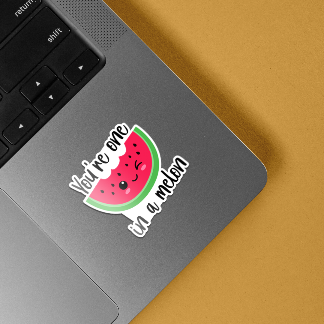 You're One in a Melon Witty Stickers