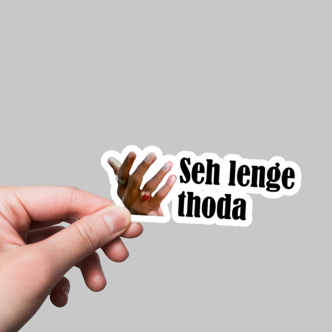 Fomo Store Stickers Meme Stickers Seh lenge thoda