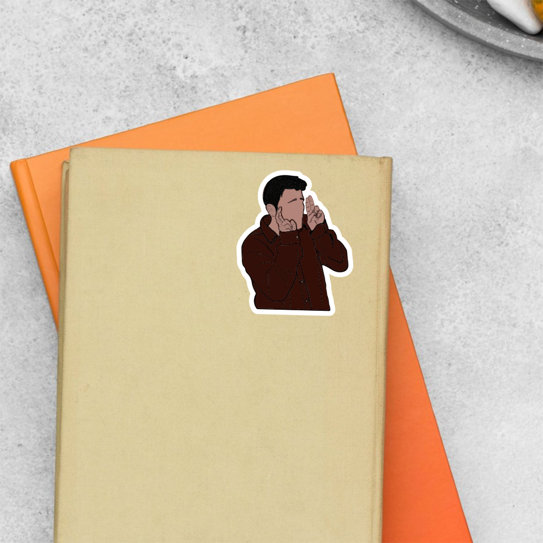 Friends Joey TV Shows Stickers