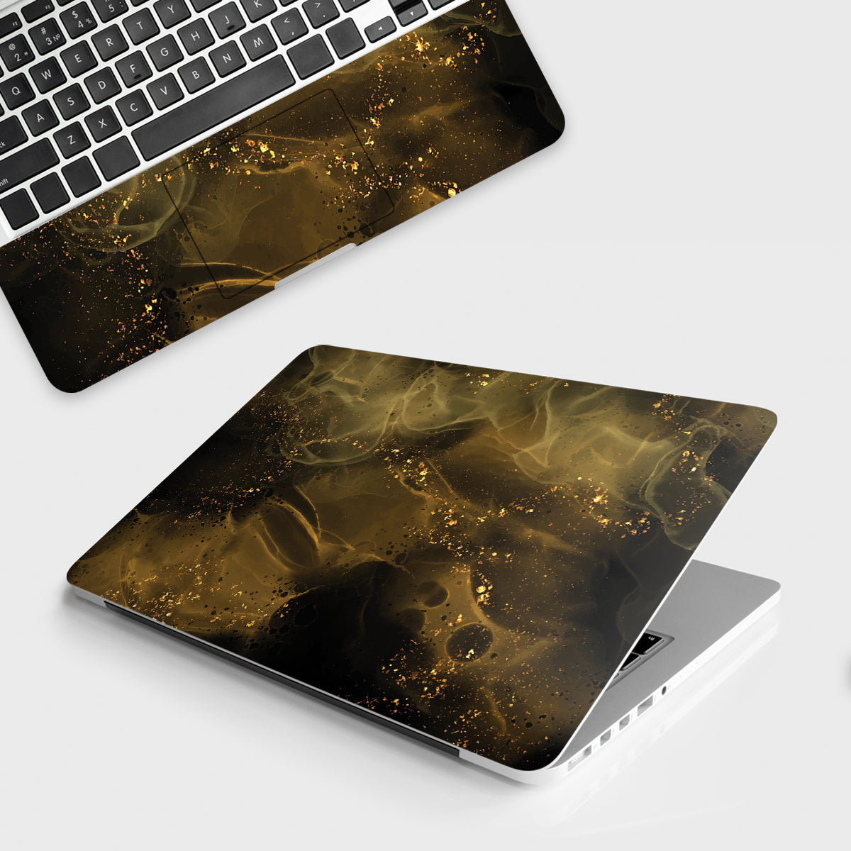 Fomo Store Laptop Skins Marble Dark Brown