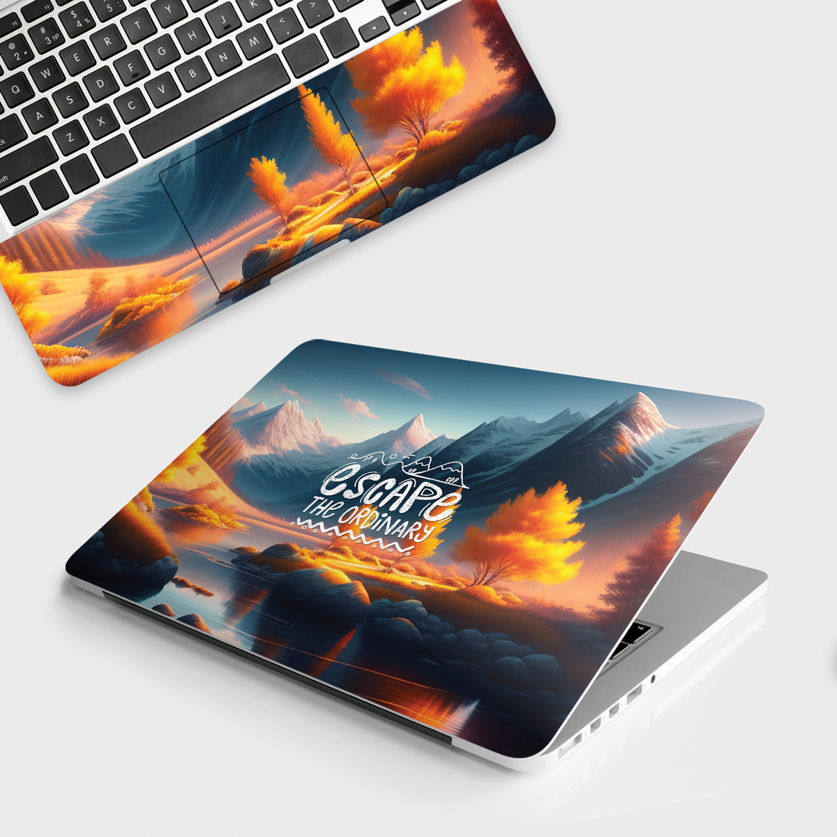 Fomo Store Laptop Skins Quotes Escape the Ordinary