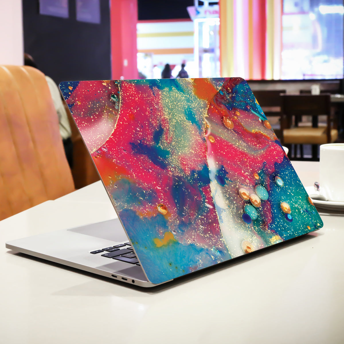 Colorful Design Marble Laptop Skin
