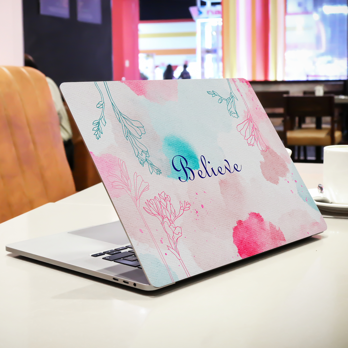 Believe Florals Botanical Laptop Skin