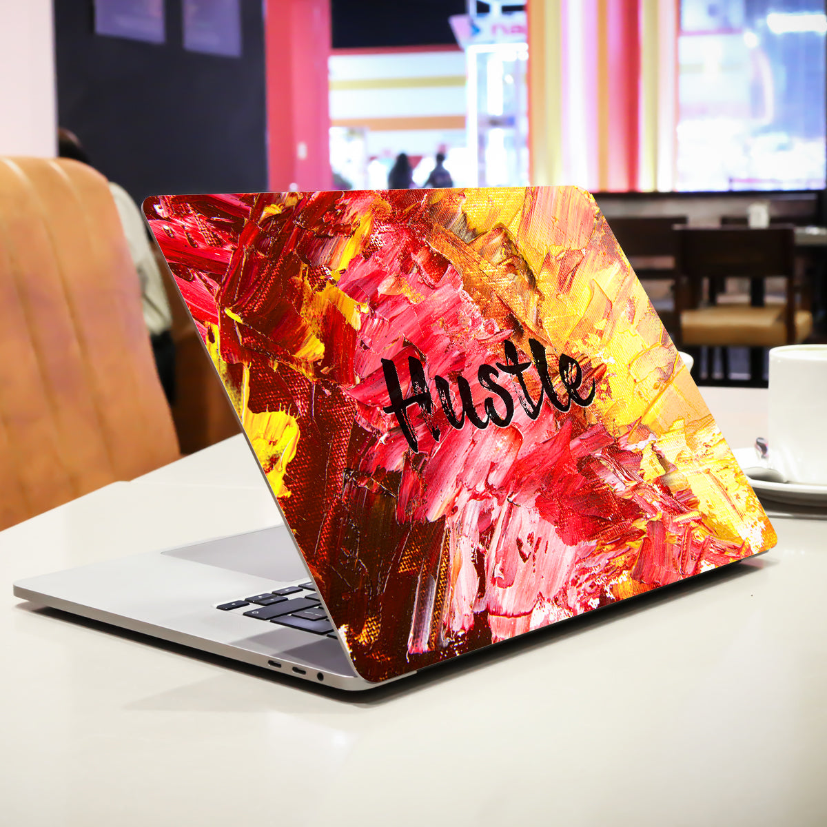 Hustle Abstract Laptop Skin