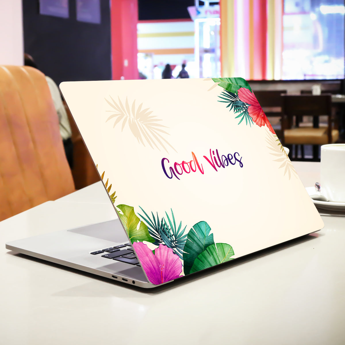 Good Vibes Botanical Laptop Skin