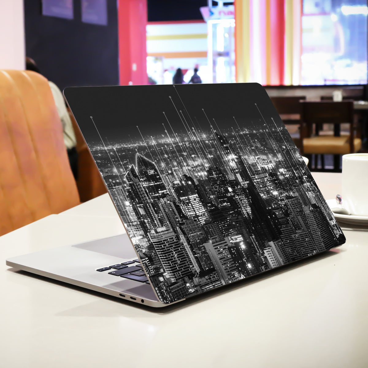 Night City View Laptop Skin