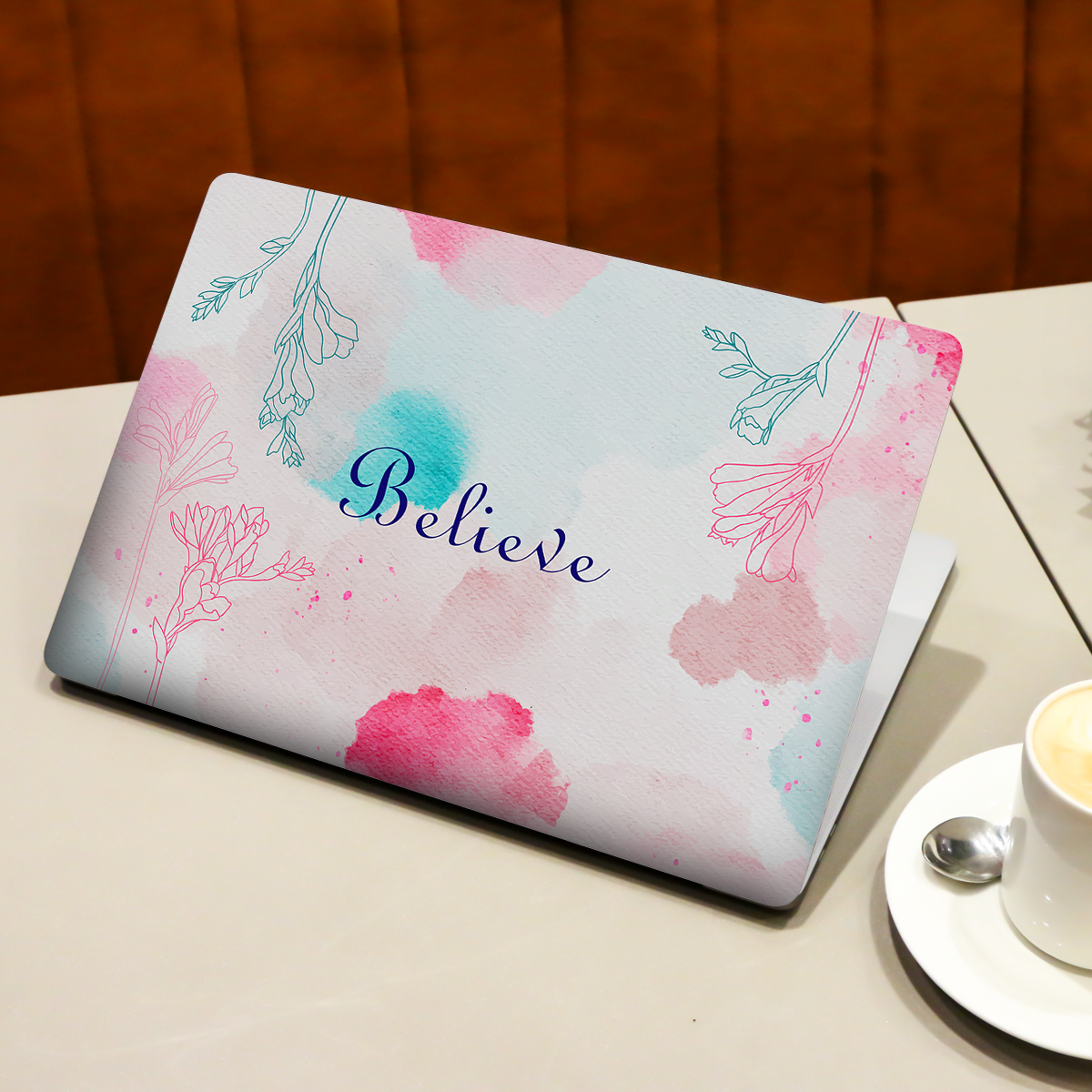 Believe Florals Botanical Laptop Skin