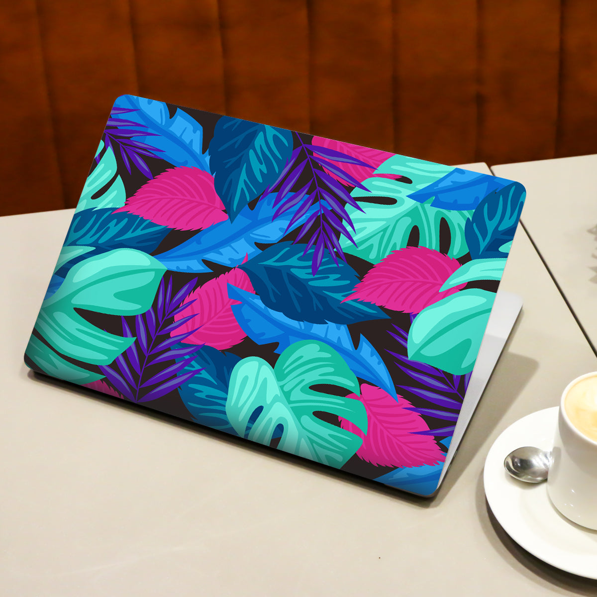Colorful Leaves Botanical Laptop Skin