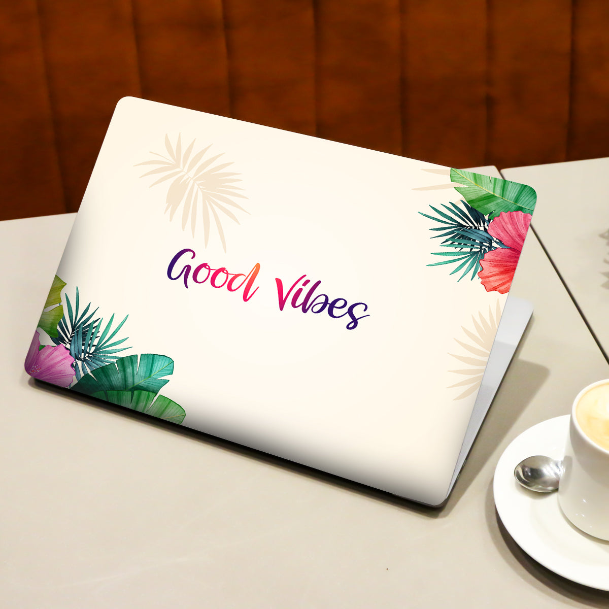 Good Vibes Botanical Laptop Skin