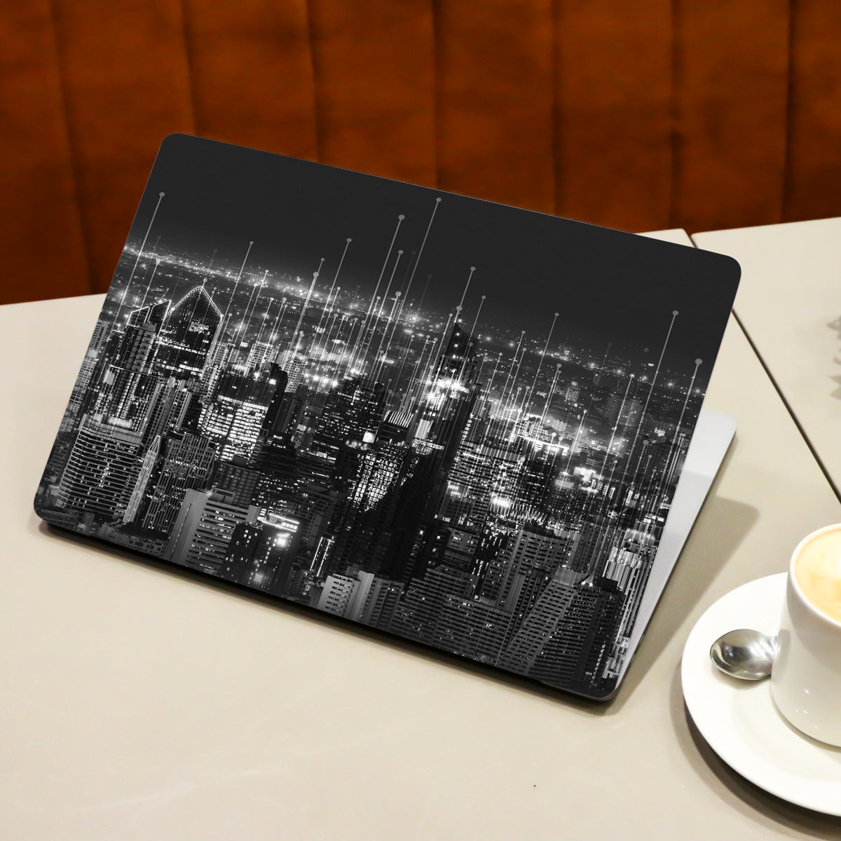 Night City View Laptop Skin