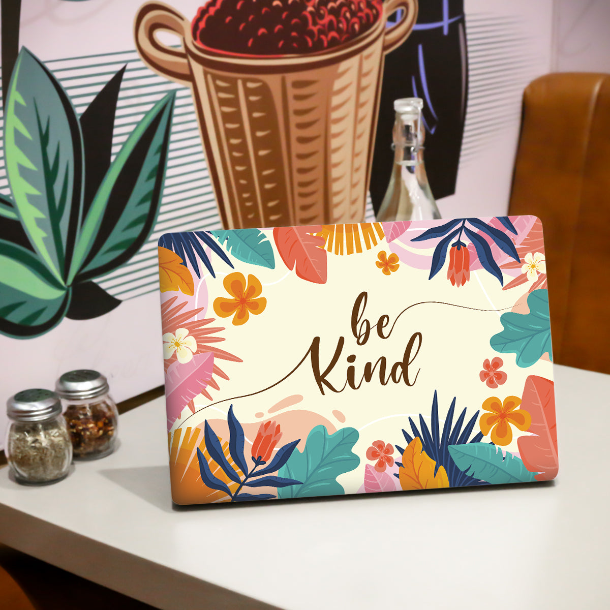 Be Kind Florals Botanical Laptop Skin