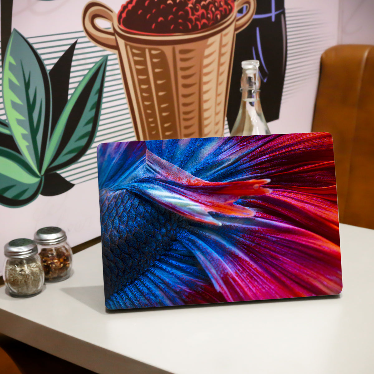 Fish Tail Abstract Laptop Skin