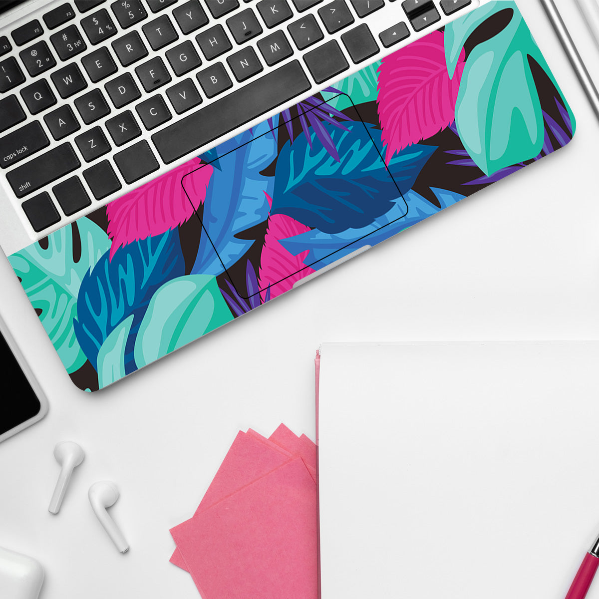 Colorful Leaves Botanical Laptop Skin