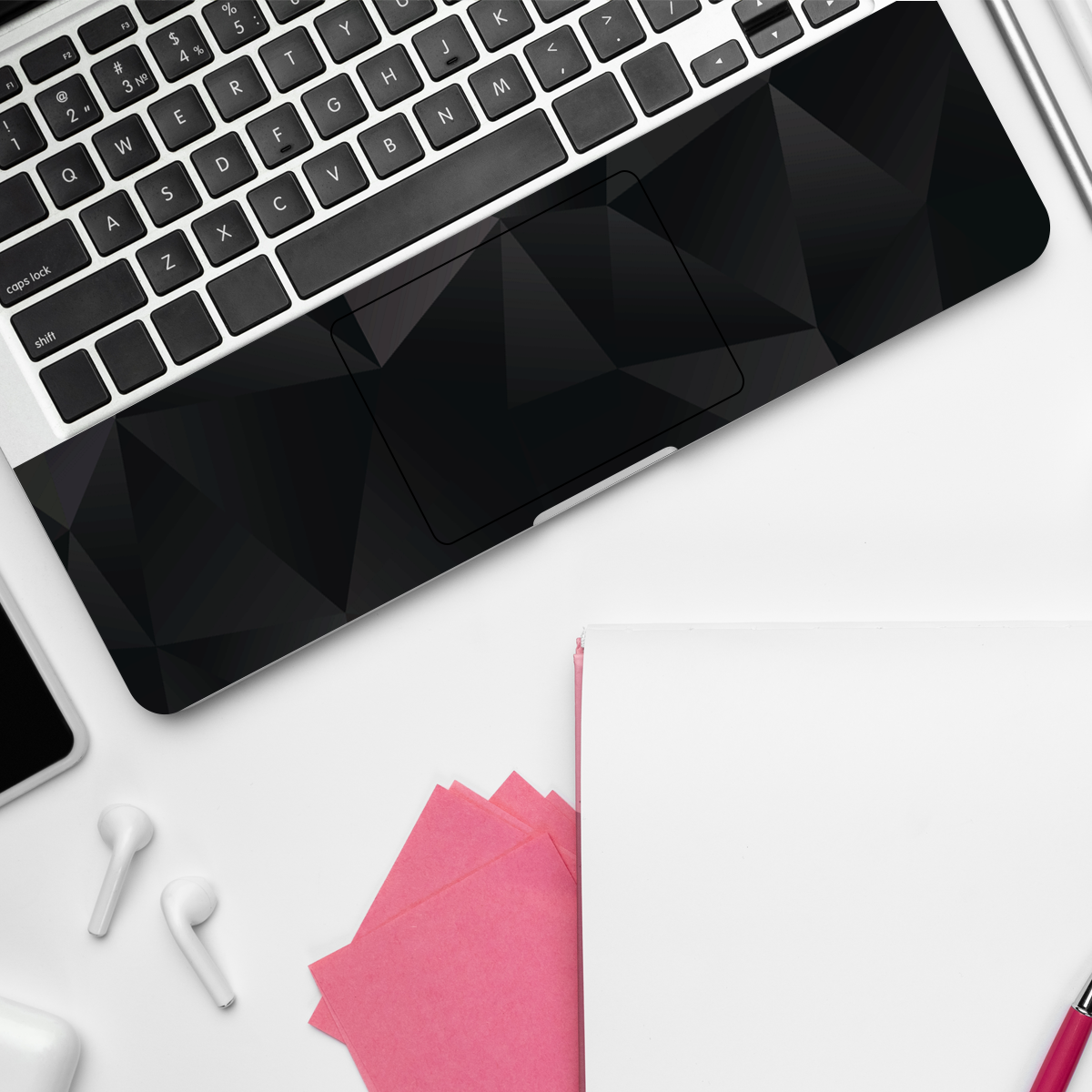 Black Diamond Abstract Laptop Skin