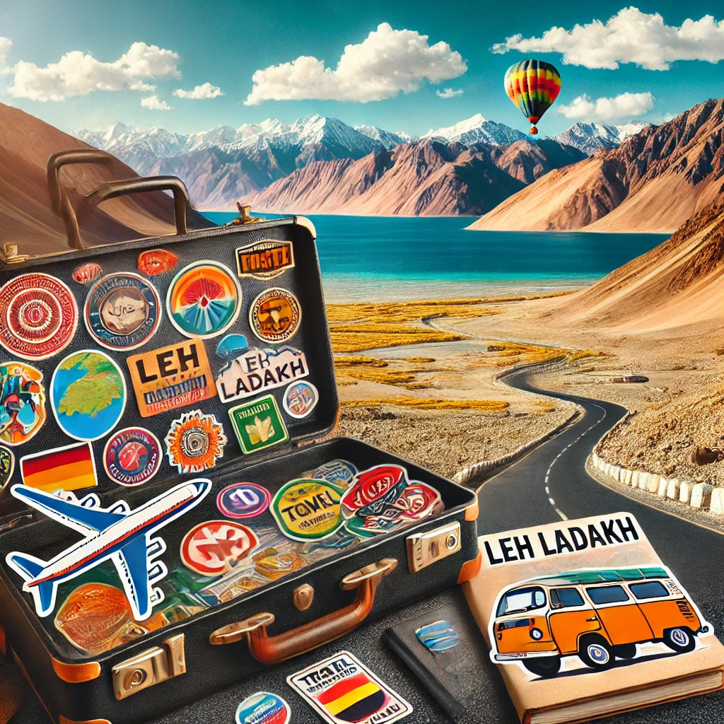 Travel Stickers for Leh Ladakh Adventure | Fomo Store