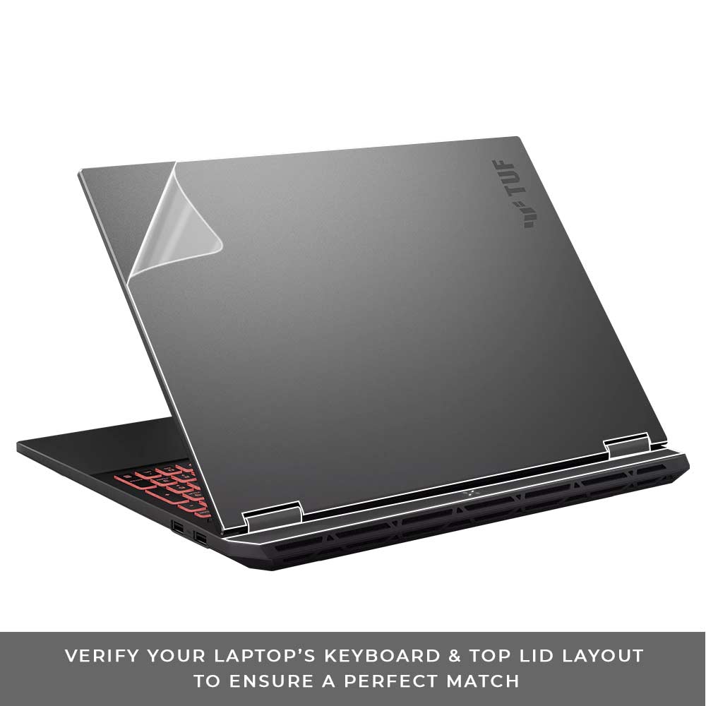 Asus TUF Gaming A16 2025 Transparent Shockproof Laptop Skin