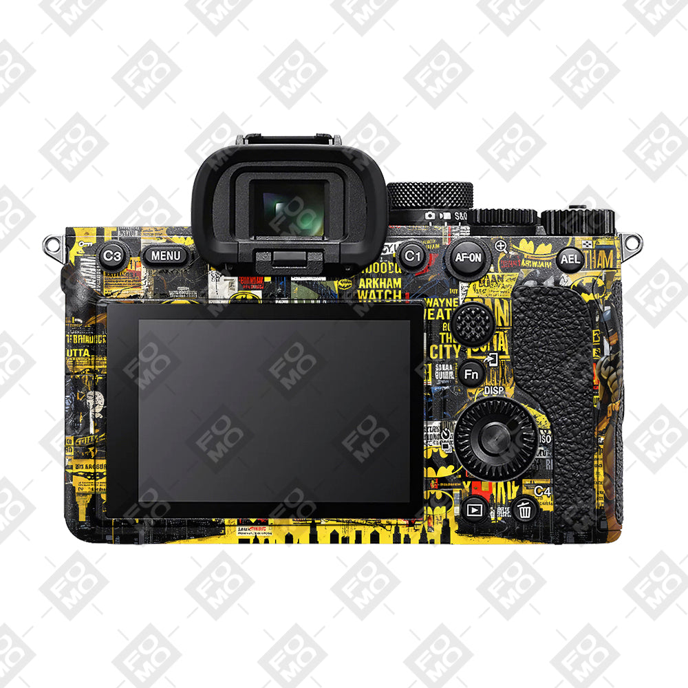 Batman Collage Sony A7MIV Camera Skin