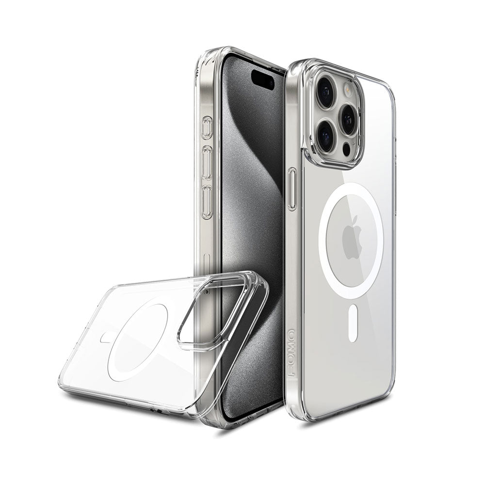 Apple iPhone 15 Pro Max Crystal Armour MagSafe Case