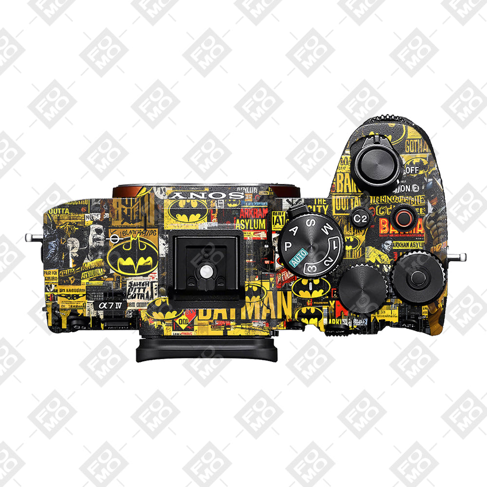 Batman Collage Sony A7MIV Camera Skin