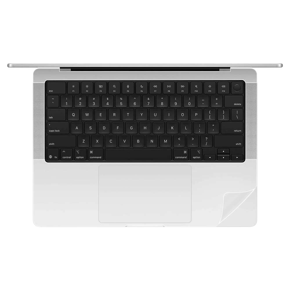 MacBook Pro 14 M5 2025 Transparent Shockproof Laptop Skin