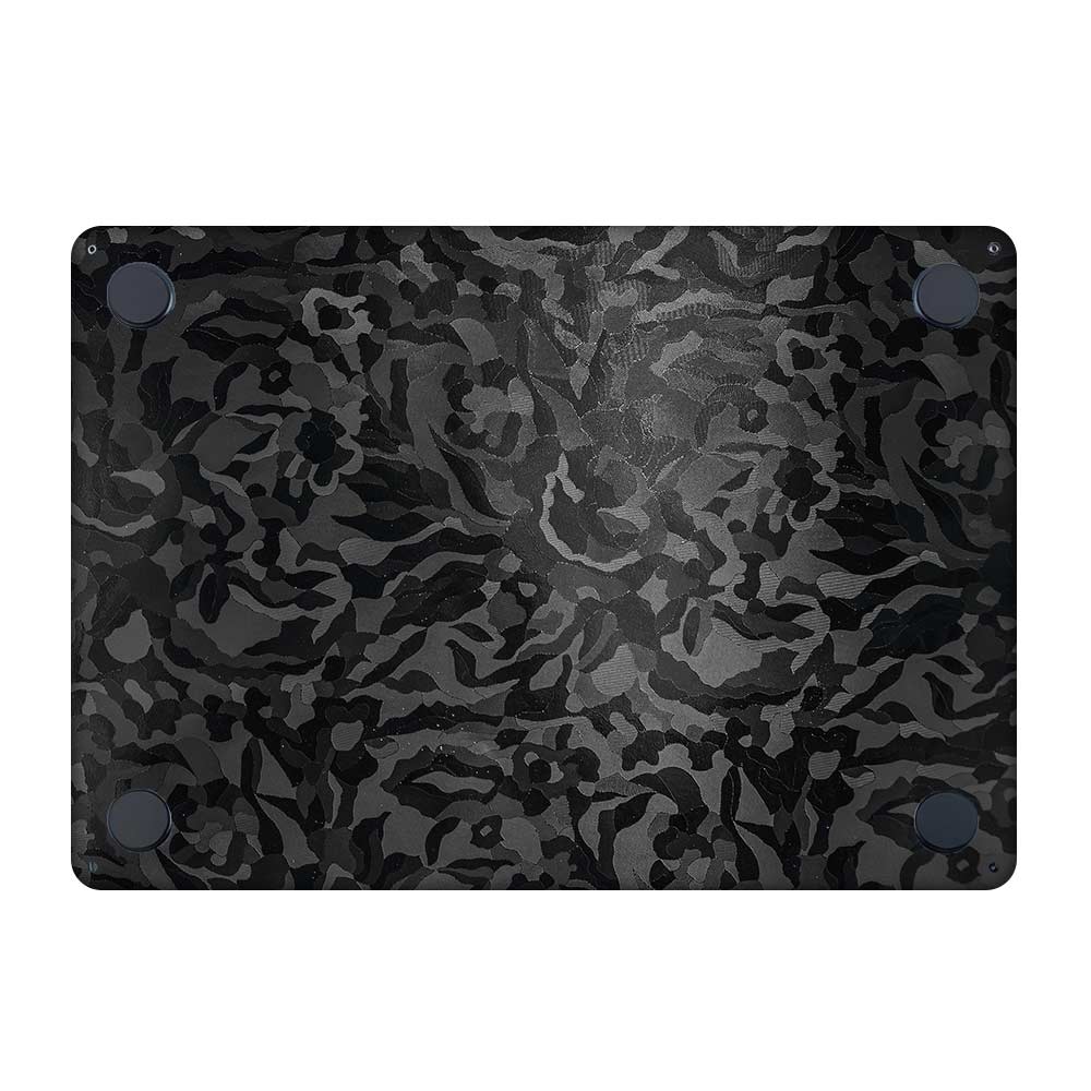 Textured Black Camouflage MacBook Air 13 M1 2020 Laptop Skin