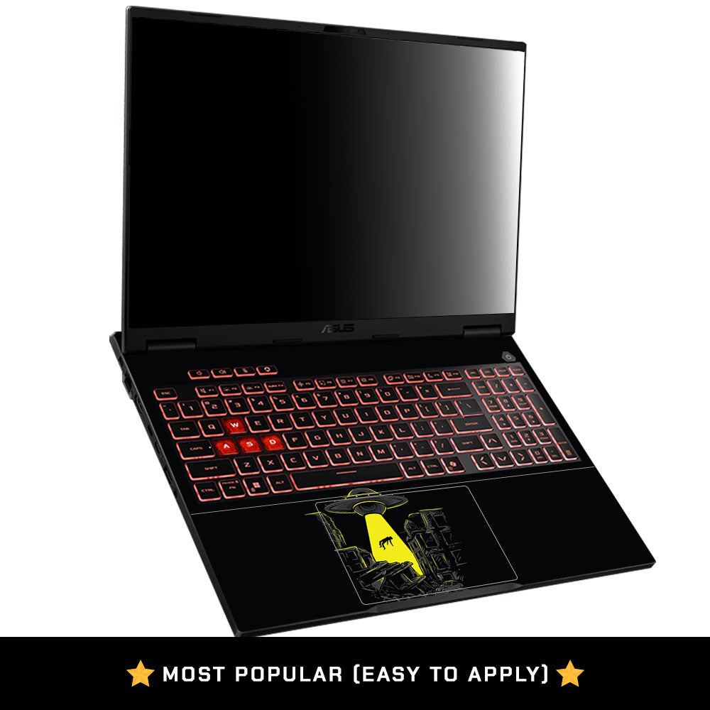 Alien Abduction Asus TUF Gaming A16 2025 Laptop Skin