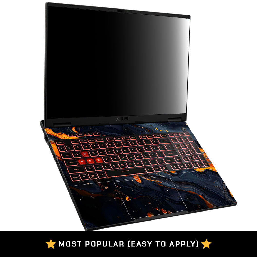 Lava Marble Asus TUF Gaming A16 2025 Laptop Skin