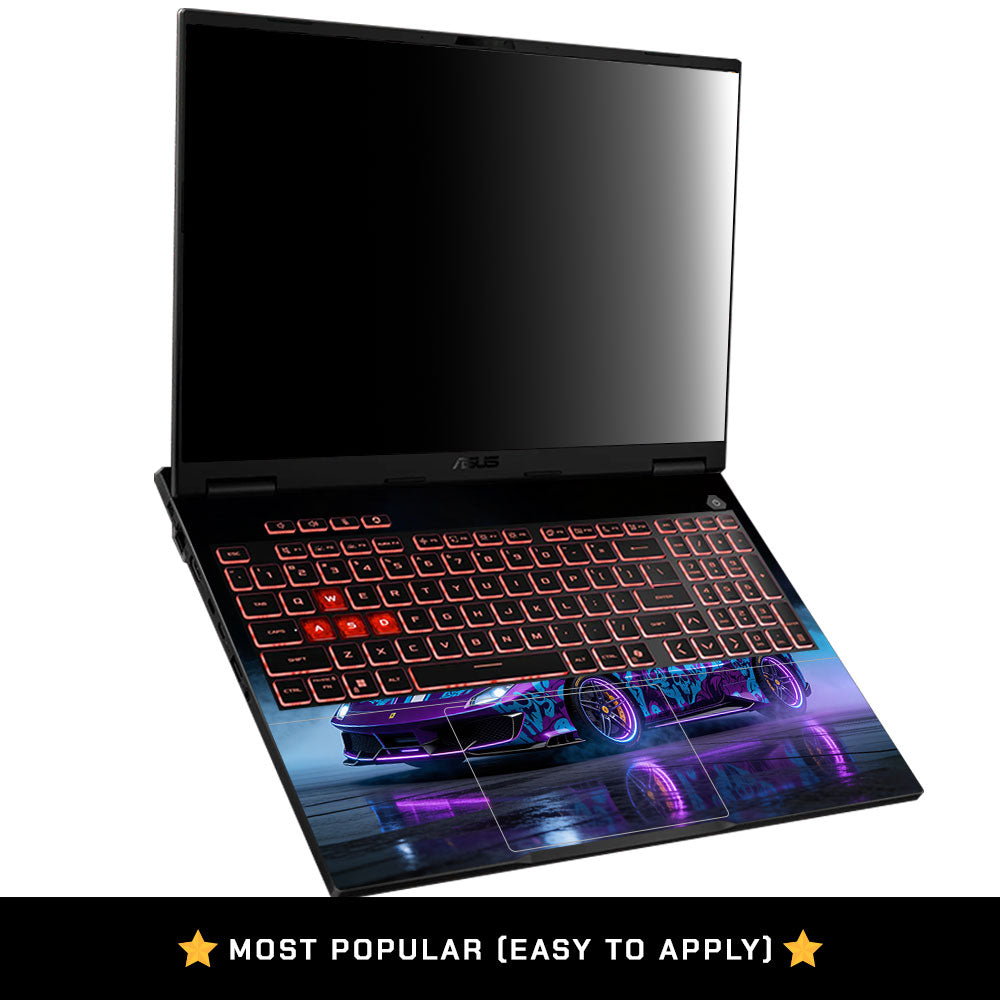 Psycho Drive Supercar Asus TUF Gaming F16 2025 Laptop Skin