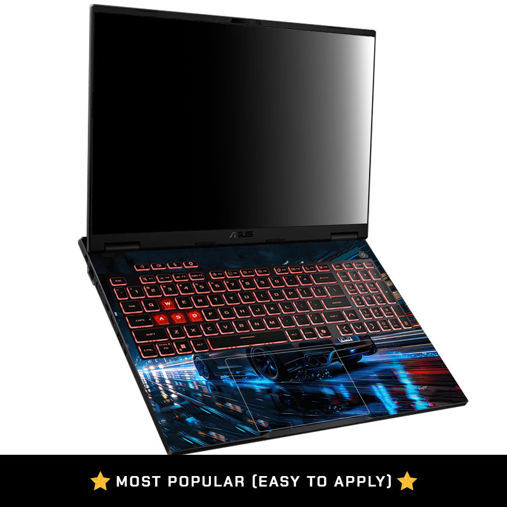 Neon Street Racing Asus TUF Gaming F16 2025 Laptop Skin